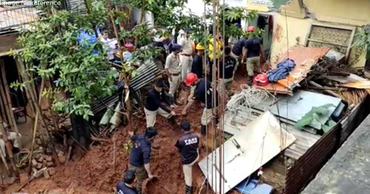 Four persons killed in massive landslide in Guwahati